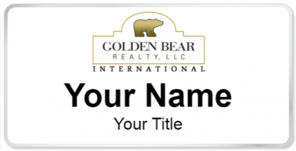 Custom name badges for Golden Bear Realty