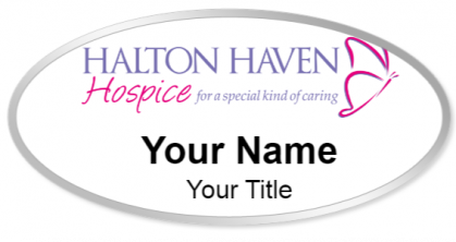 Custom name badges for Halton Haven Hospice