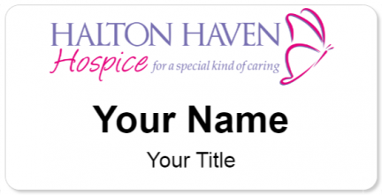 Custom name badges for Halton Haven Hospice