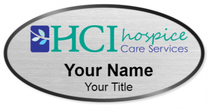 Custom name badges for HCI Hospice Care Services