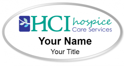 Custom name badges for HCI Hospice Care Services