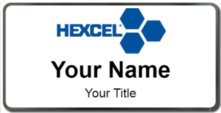 Custom name badges for HEXCEL