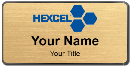 Custom name badges for HEXCEL