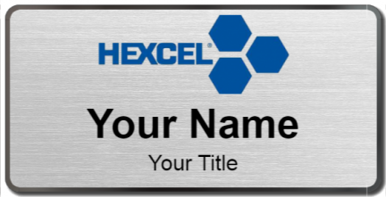 Custom name badges for HEXCEL