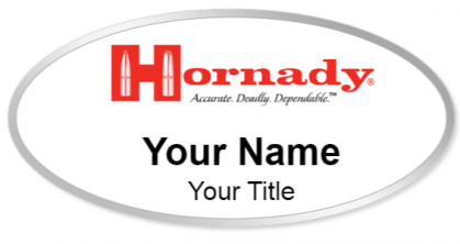 Custom name badges for Hornady Manufacturing Company