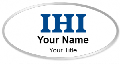 Custom name badges for IHI Aerospace