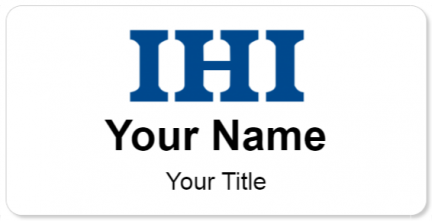 Custom name badges for IHI Aerospace