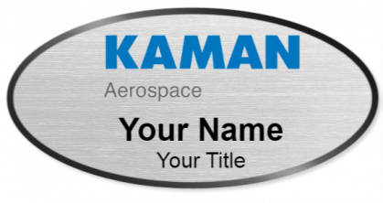 Custom name badges for Kaman Aerospace