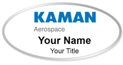 Custom name badges for Kaman Aerospace