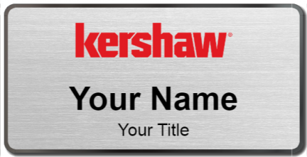 Custom name badges for Kershaw Knives