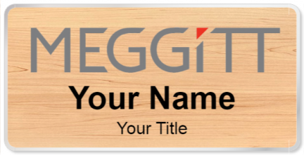Custom name badges for MEGGIT PLC