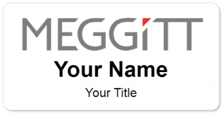 Custom name badges for MEGGIT PLC