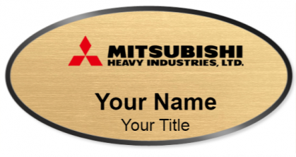 Custom name badges for Mitsubishi Heavy Industries