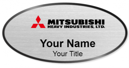 Custom name badges for Mitsubishi Heavy Industries