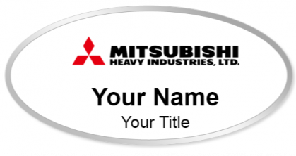 Custom name badges for Mitsubishi Heavy Industries