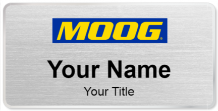Custom name badges for Moog Steering & Suspension