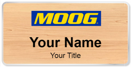 Custom name badges for Moog Steering & Suspension