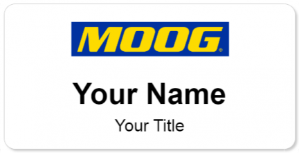 Custom name badges for Moog Steering & Suspension