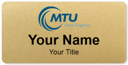 Custom name badges for MTU Aero Engines