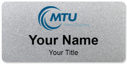 Custom name badges for MTU Aero Engines