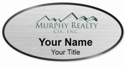 Custom name badges for Murphy Realty Company