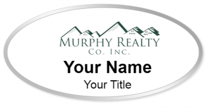 Custom name badges for Murphy Realty Company