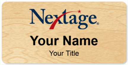 Custom name badges for Nextage Realty