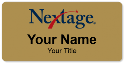 Custom name badges for Nextage Realty