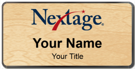 Custom name badges for Nextage Realty