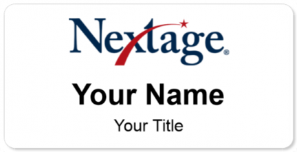 Custom name badges for Nextage Realty