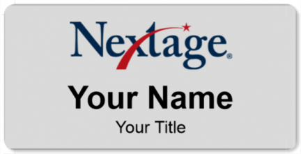 Custom name badges for Nextage Realty