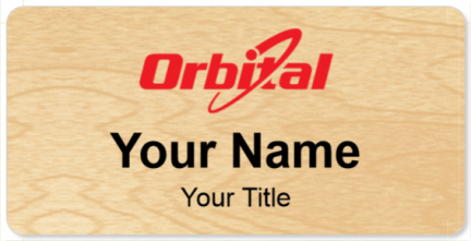 Custom name badges for Orbital Sciences Corporation
