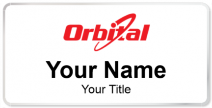 Custom name badges for Orbital Sciences Corporation