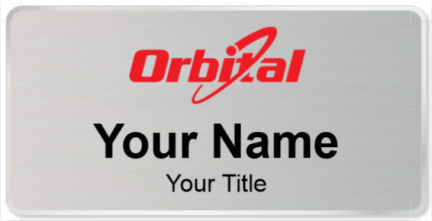 Custom name badges for Orbital Sciences Corporation