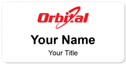 Custom name badges for Orbital Sciences Corporation