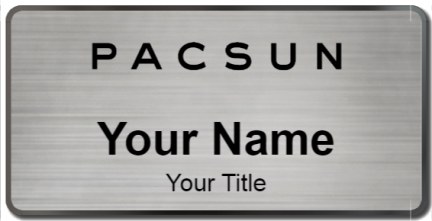 Custom name badges for PACSUN Pacific Sunwear of California Inc