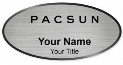 Custom name badges for PACSUN Pacific Sunwear of California Inc