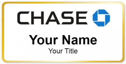 Custom name badges for Chase