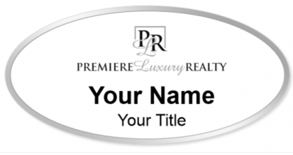 Custom name badges for Premiere Luxury Realty