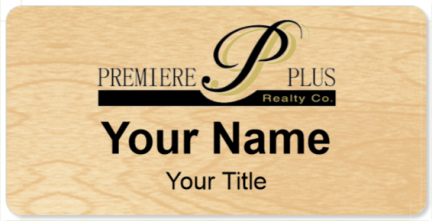 Custom name badges for Premiere Plus Realty Company
