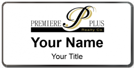 Custom name badges for Premiere Plus Realty Company