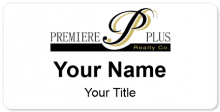 Custom name badges for Premiere Plus Realty Company