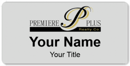 Custom name badges for Premiere Plus Realty Company