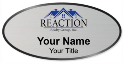 Custom name badges for Reaction Realty Group
