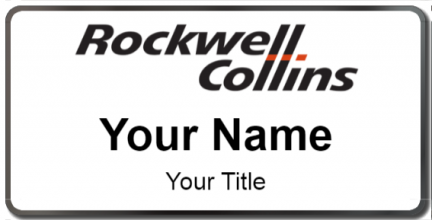 Custom name badges for Rockwell Collins
