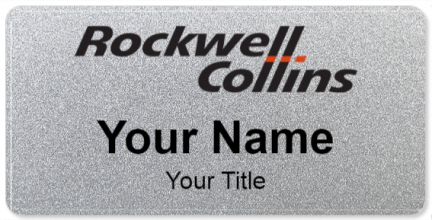 Custom name badges for Rockwell Collins
