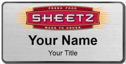 Custom name badges for Sheetz