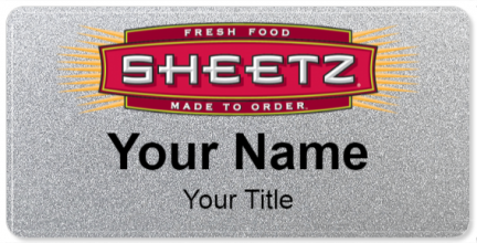 Custom name badges for Sheetz