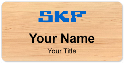 Custom name badges for SKF Group