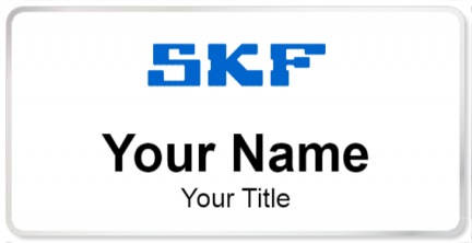 Custom name badges for SKF Group